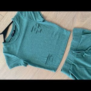 Two piece fashion nova athleisure